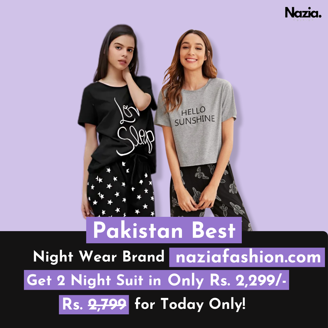 Pack of Two Printed Night Suit Set 1