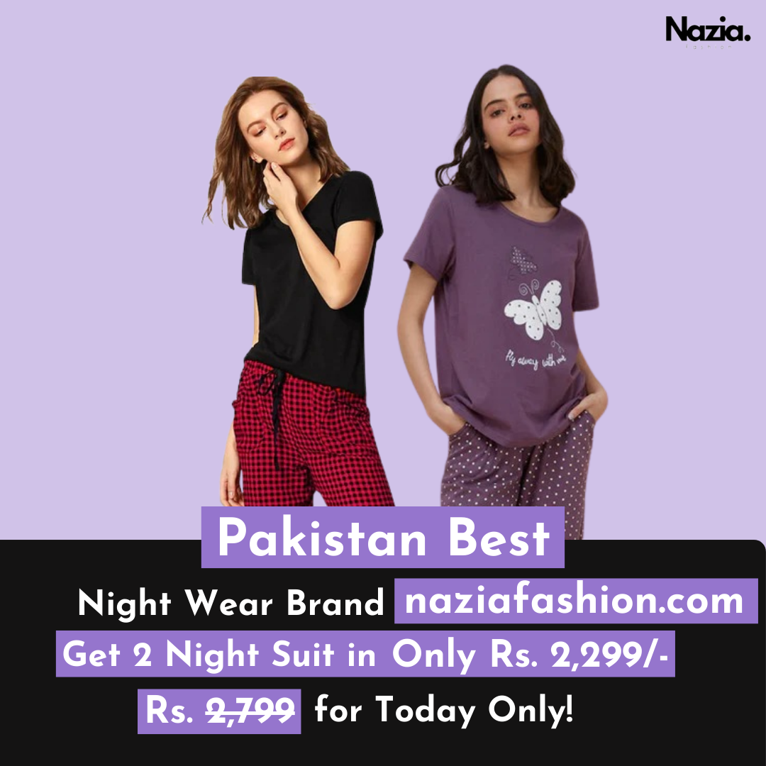 Pack of Two Printed Night Suit Set 2