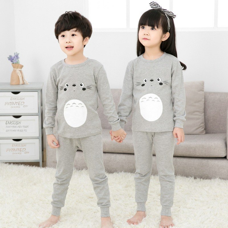 Grey Penguin Printed Kids Wear (Each)