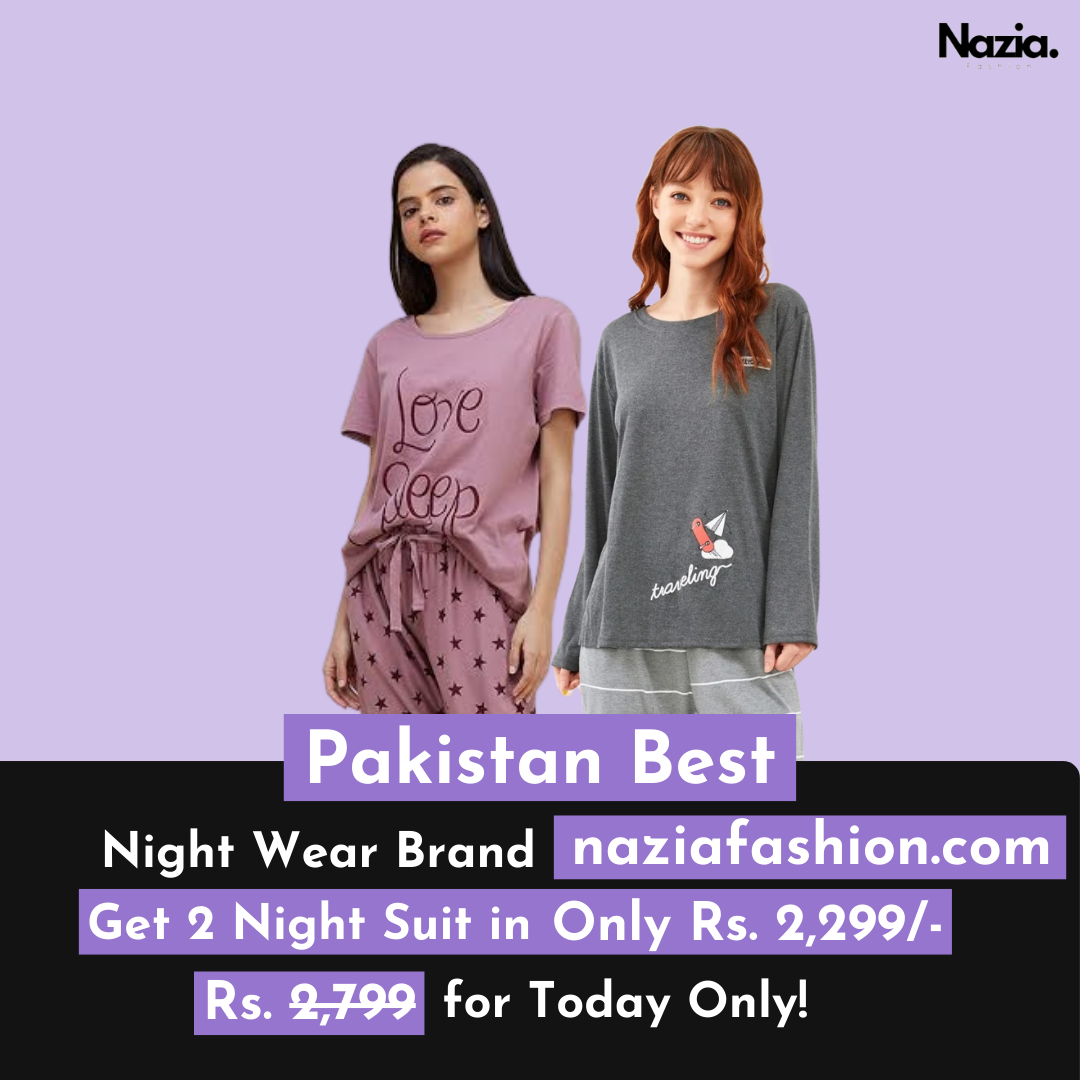 Pack of Two Printed Night Suit Set 4