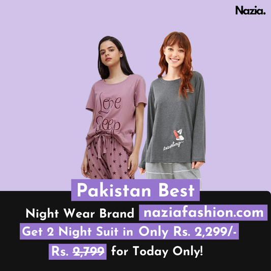 Pack of Two Printed Night Suit Set 4