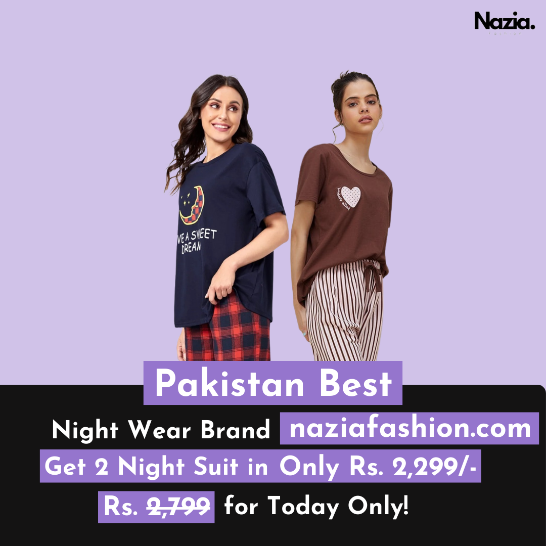 Pack of Two Printed Night Suit Set 5
