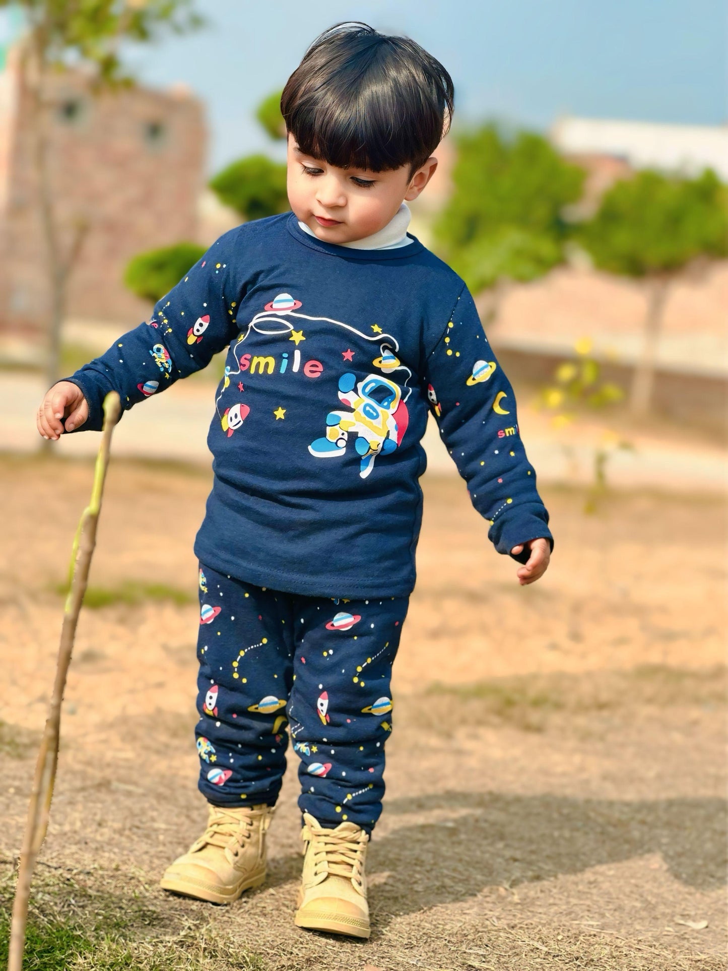 Blue Spaceship Kids wear (Each)