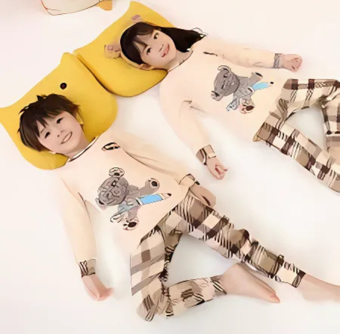 Hokey Bear Printed Kids Wear (Each)