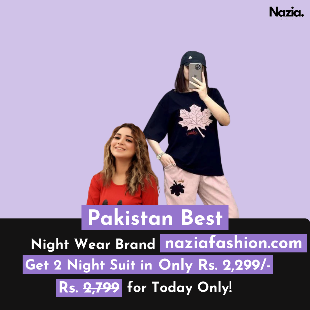Pack of Two Printed Night Suit Set 8