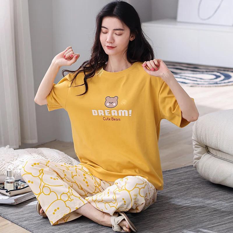 Dream Bear Printed Night Suit