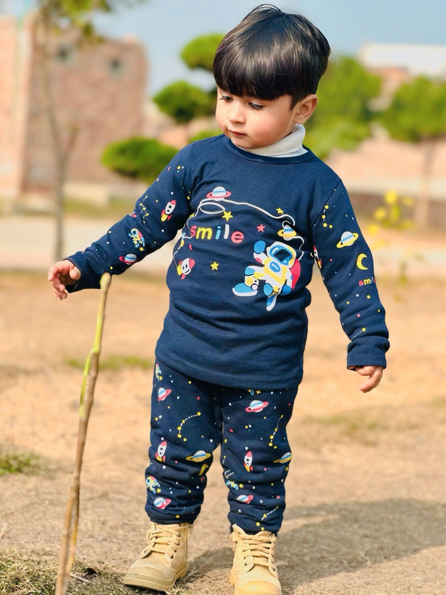 Blue Spaceship Kids wear (Each)