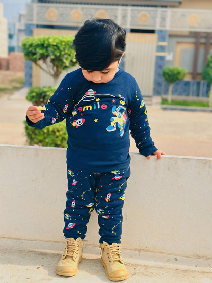 Blue Spaceship Kids wear (Each)