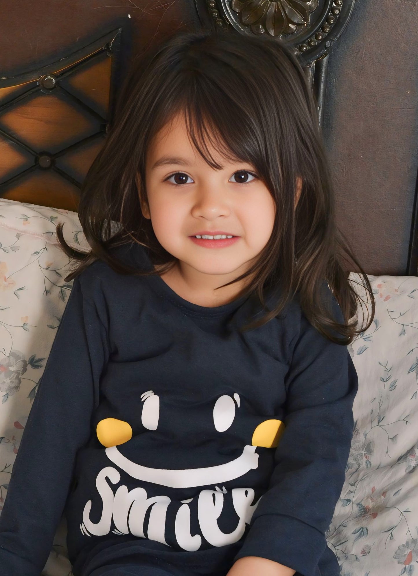 Smiley Navy Blue Kids Wear (Each)