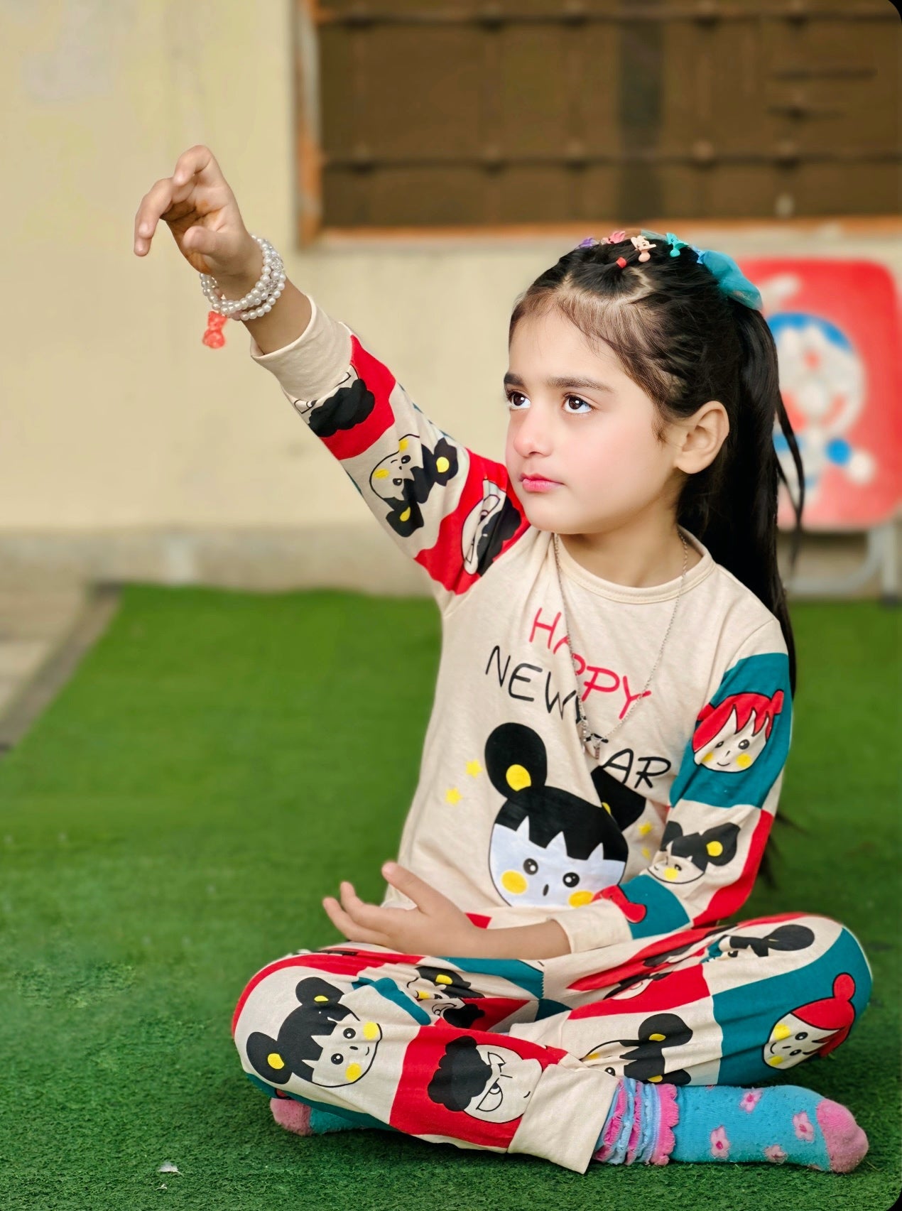 Happy New Year Printed Kids Wear (Each)