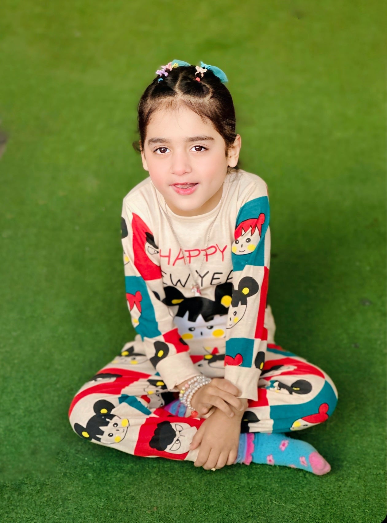 Happy New Year Printed Kids Wear (Each)