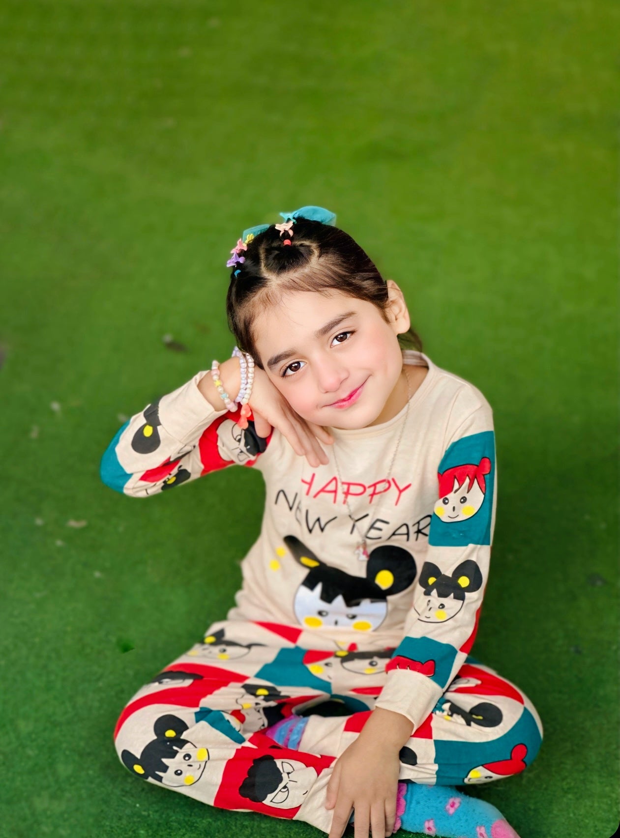 Happy New Year Printed Kids Wear (Each)