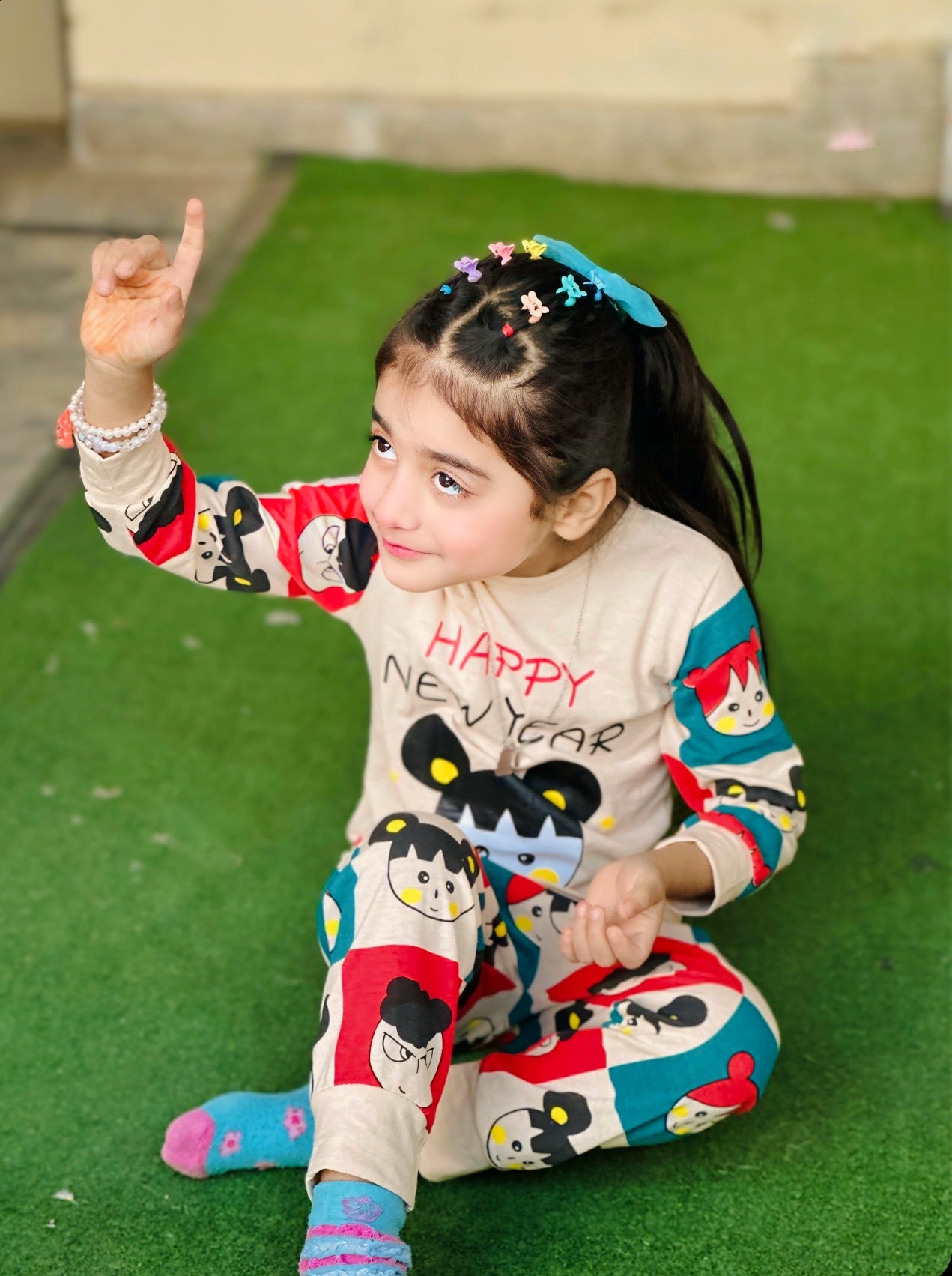 Happy New Year Printed Kids Wear (Each)
