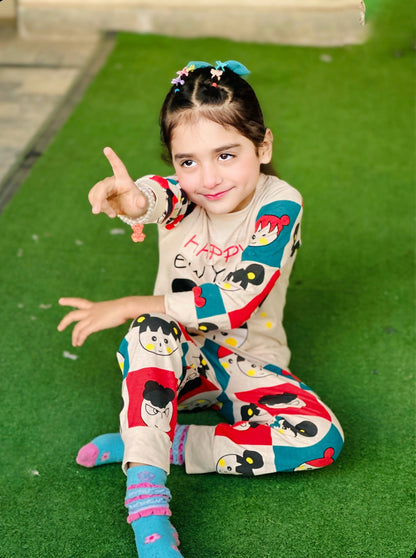 Happy New Year Printed Kids Wear (Each)