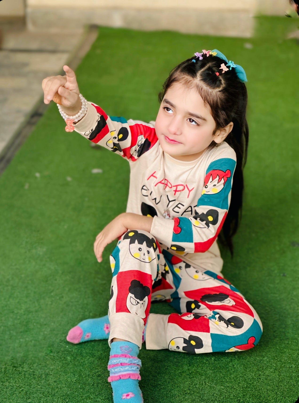 Happy New Year Printed Kids Wear (Each)