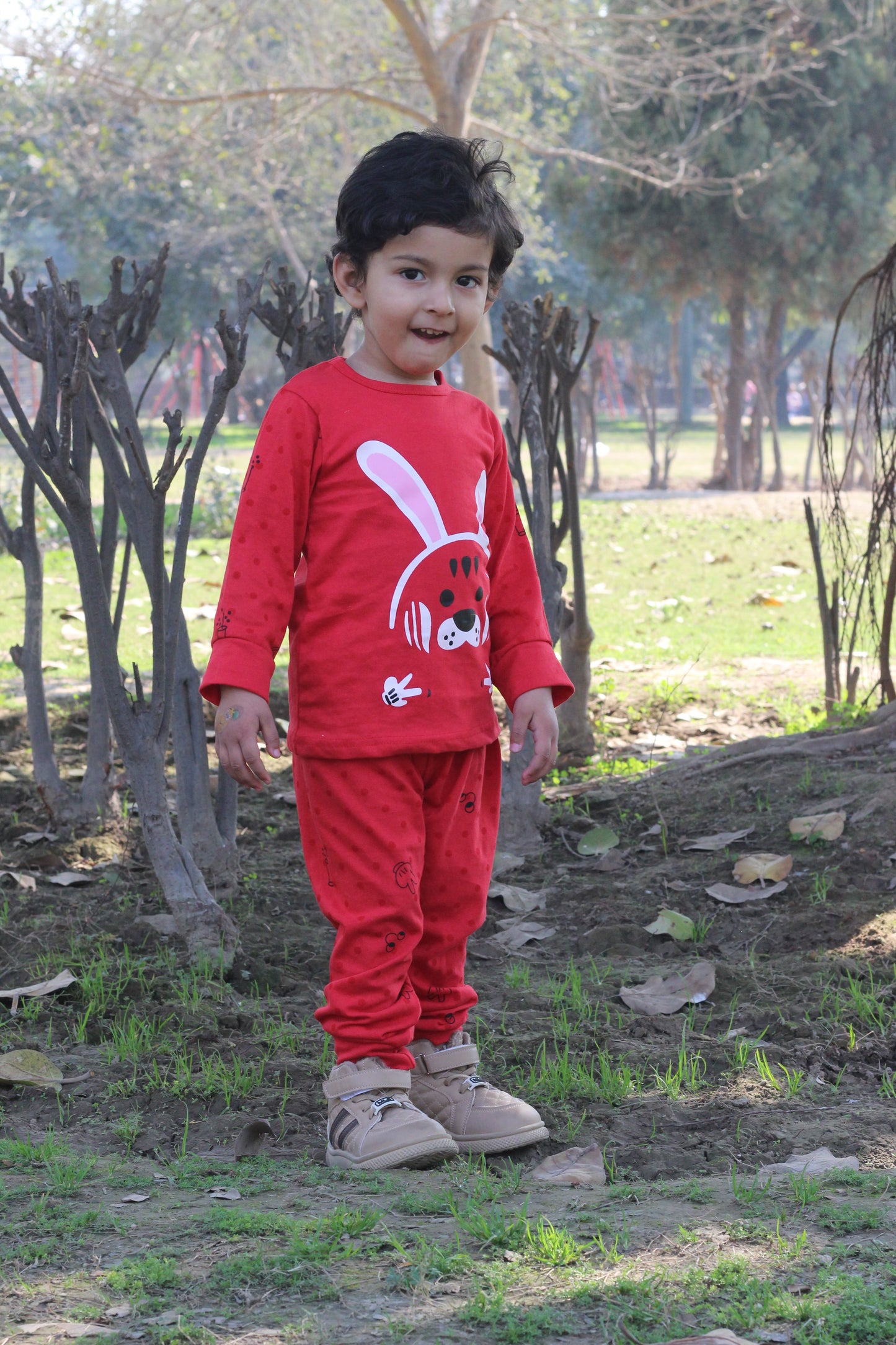 Red Rabbit Printed Kids Wear (Each)