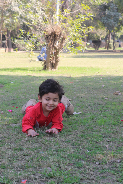 Red Rabbit Printed Kids Wear (Each)