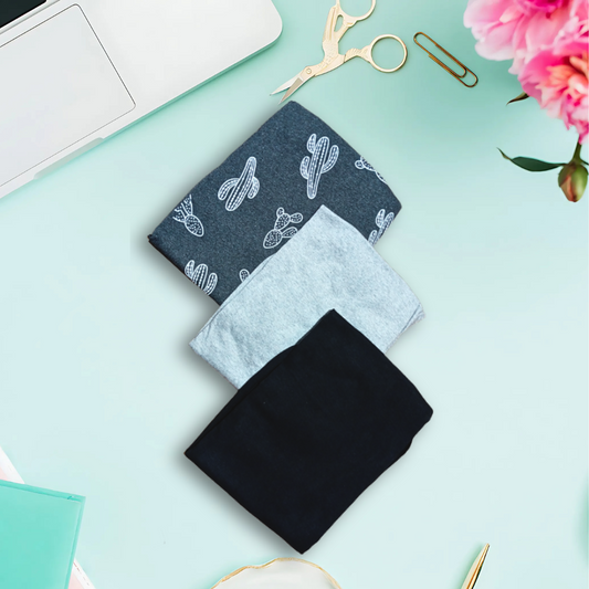 Pack Of Three Soft Cotton Pajama For Woman Set 102
