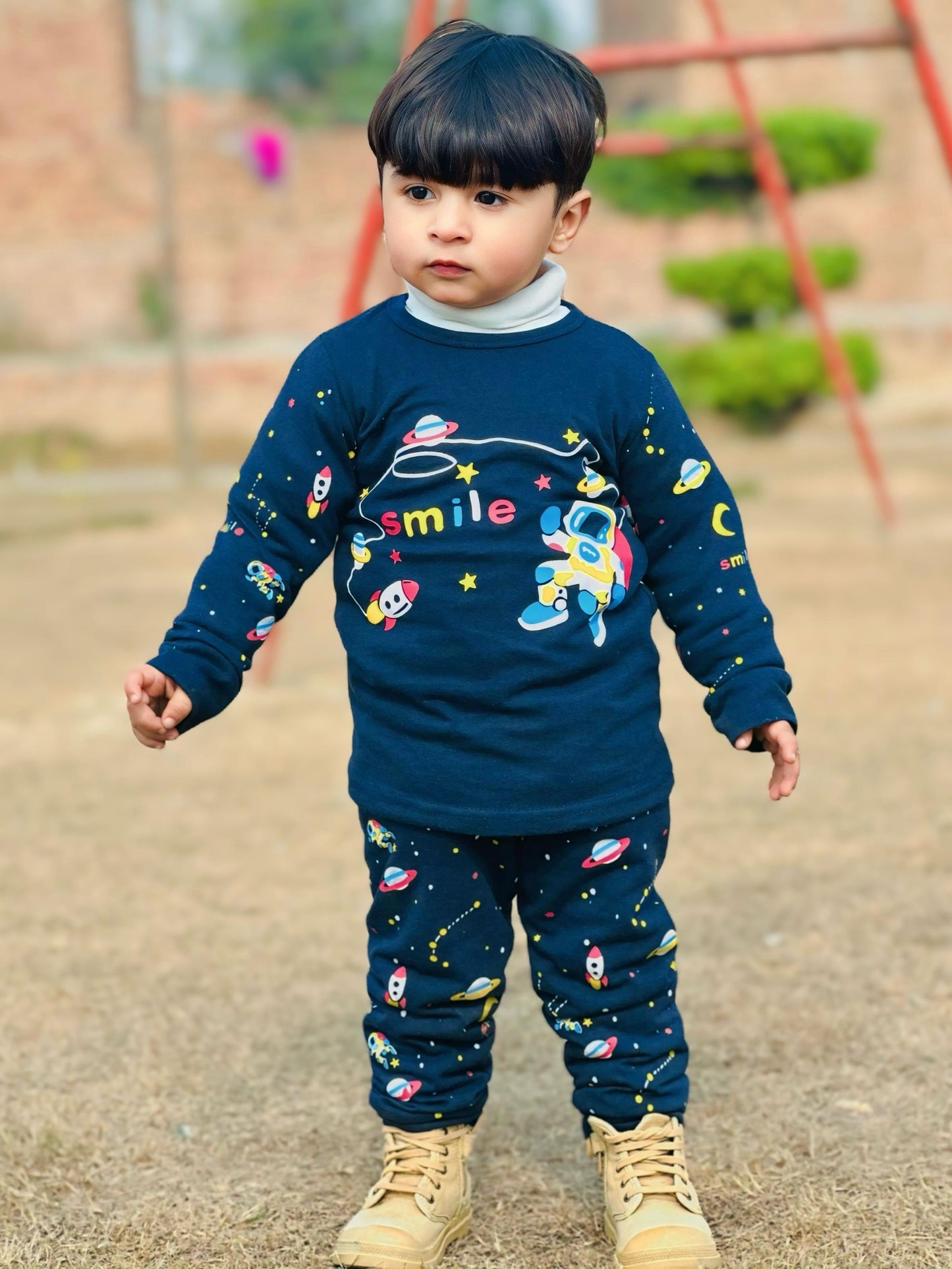 Blue Spaceship Kids wear (Each)