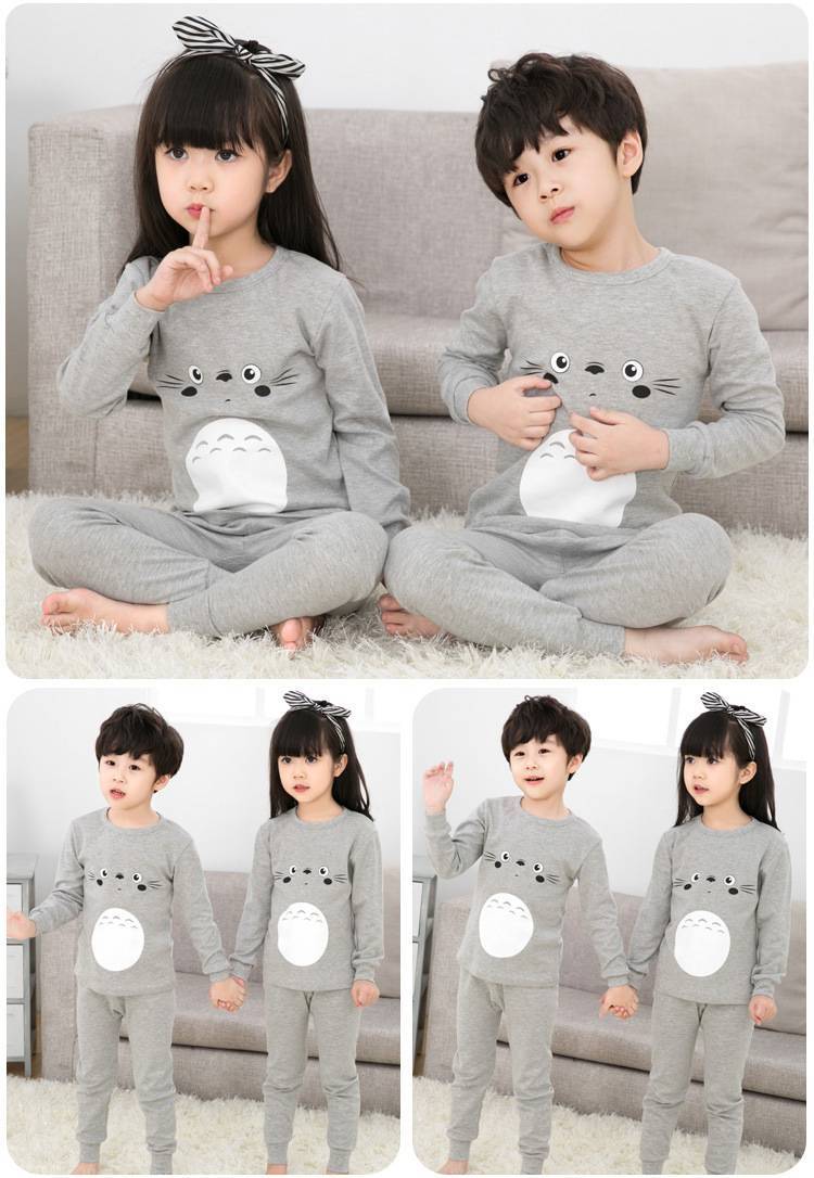 Grey Penguin Printed Kids Wear (Each)