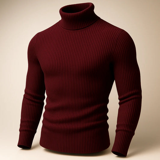 Maroon High Neck for Men's